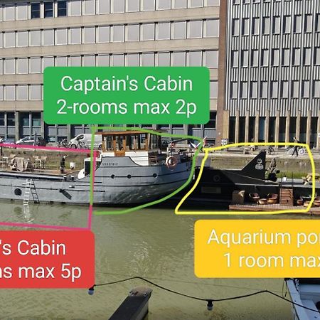 Hotel De Coaster & Aquarium Ponton Rotterdam Exteriér fotografie